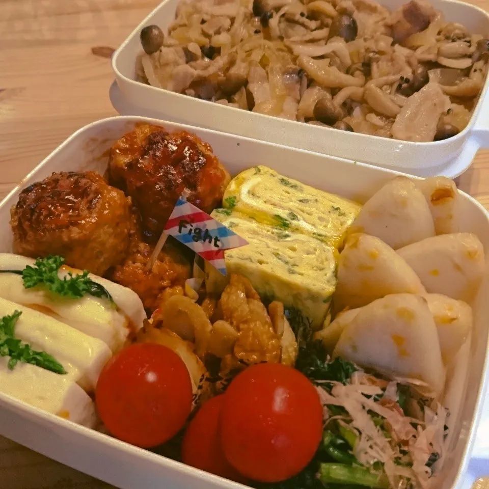 Snapdishの料理写真:豚丼弁当🍱|あずきラテさん