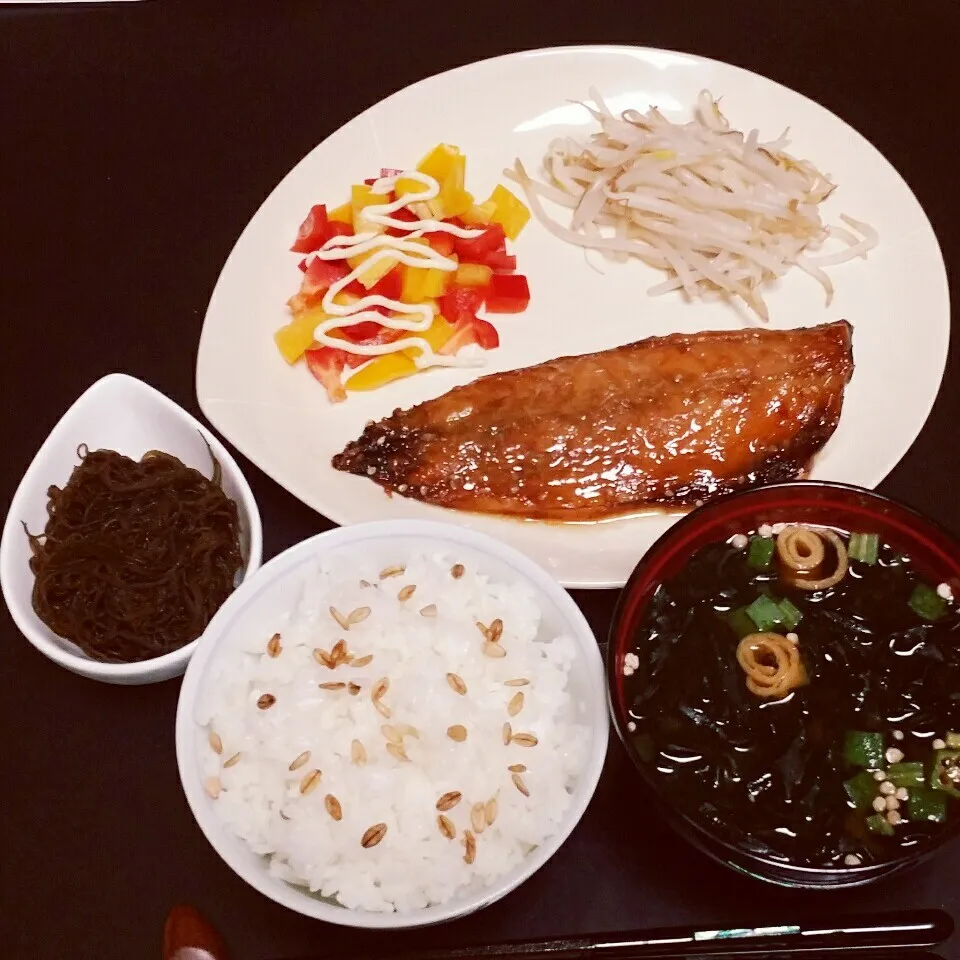 Snapdishの料理写真:鯖のみりん焼き|Yukiさん