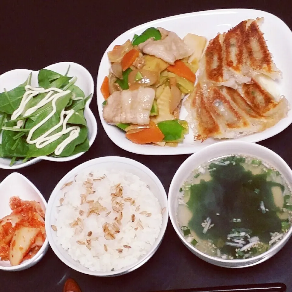 Snapdishの料理写真:豚肉と野菜の中華味噌炒め|Yukiさん