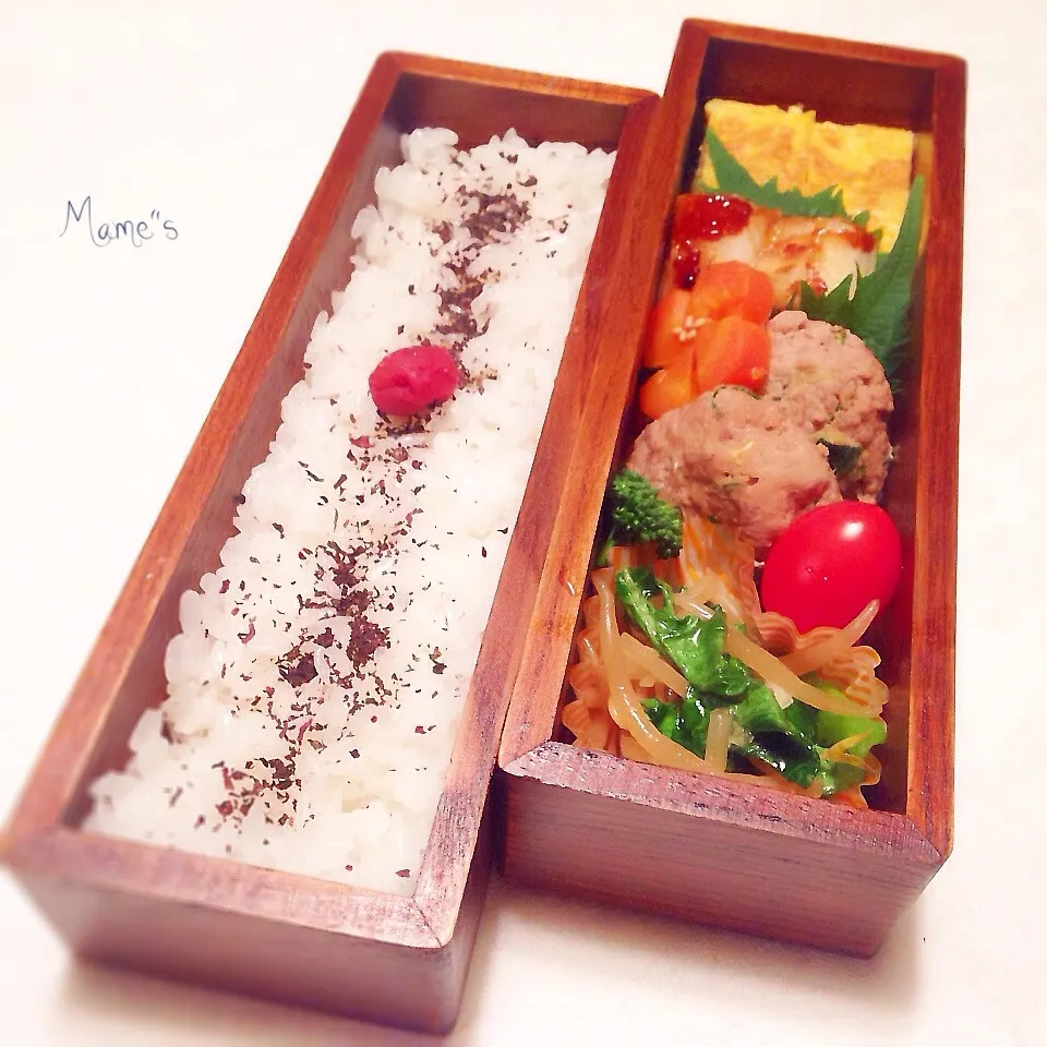 2014.1.24  餃子の中だね弁当♪|豆子さん