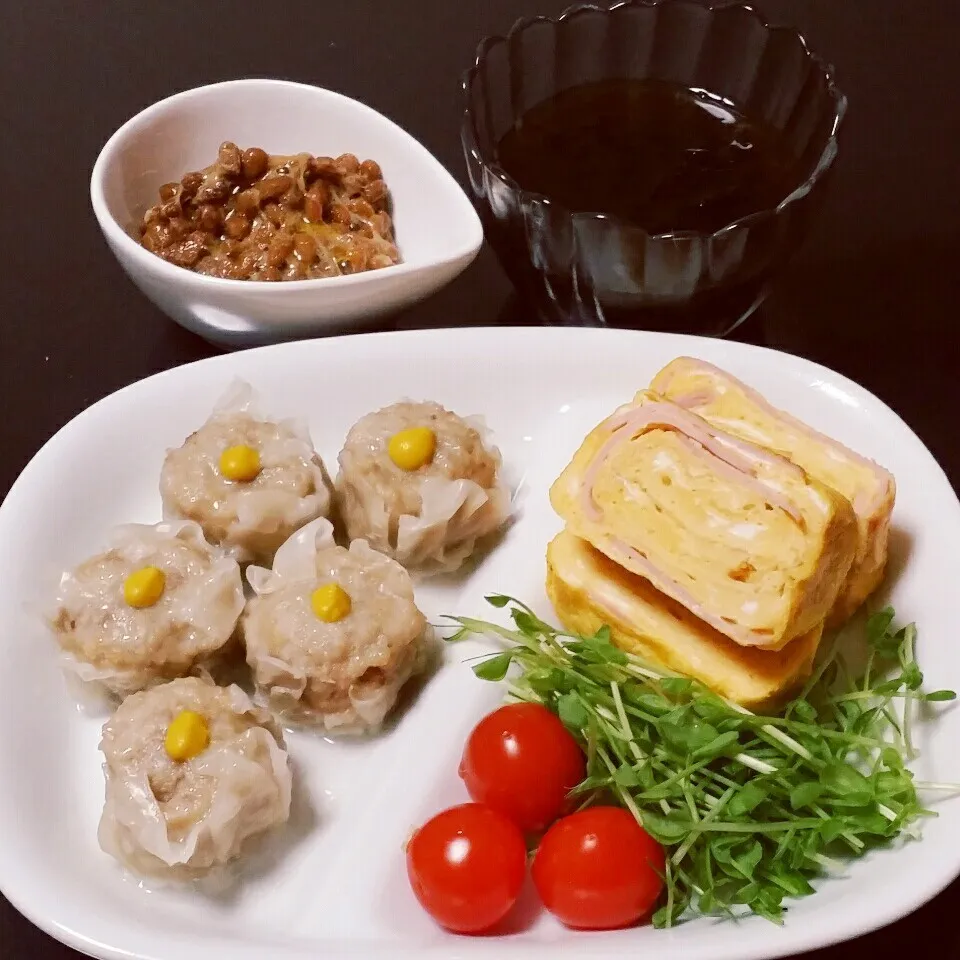 Snapdishの料理写真:レンジで簡単手作り焼売|Yukiさん