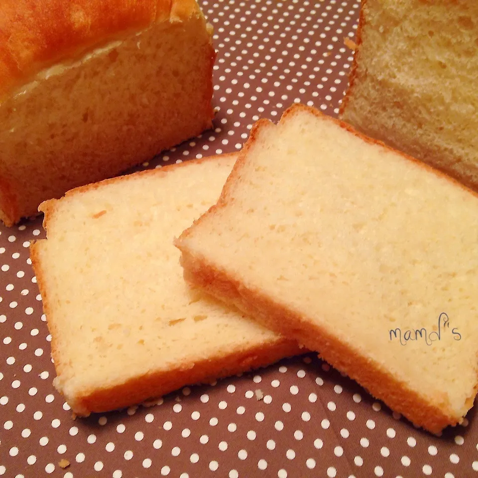 Snapdishの料理写真:ルナトトママさんの【当日ゆだーーね】で食パン♪|豆子さん