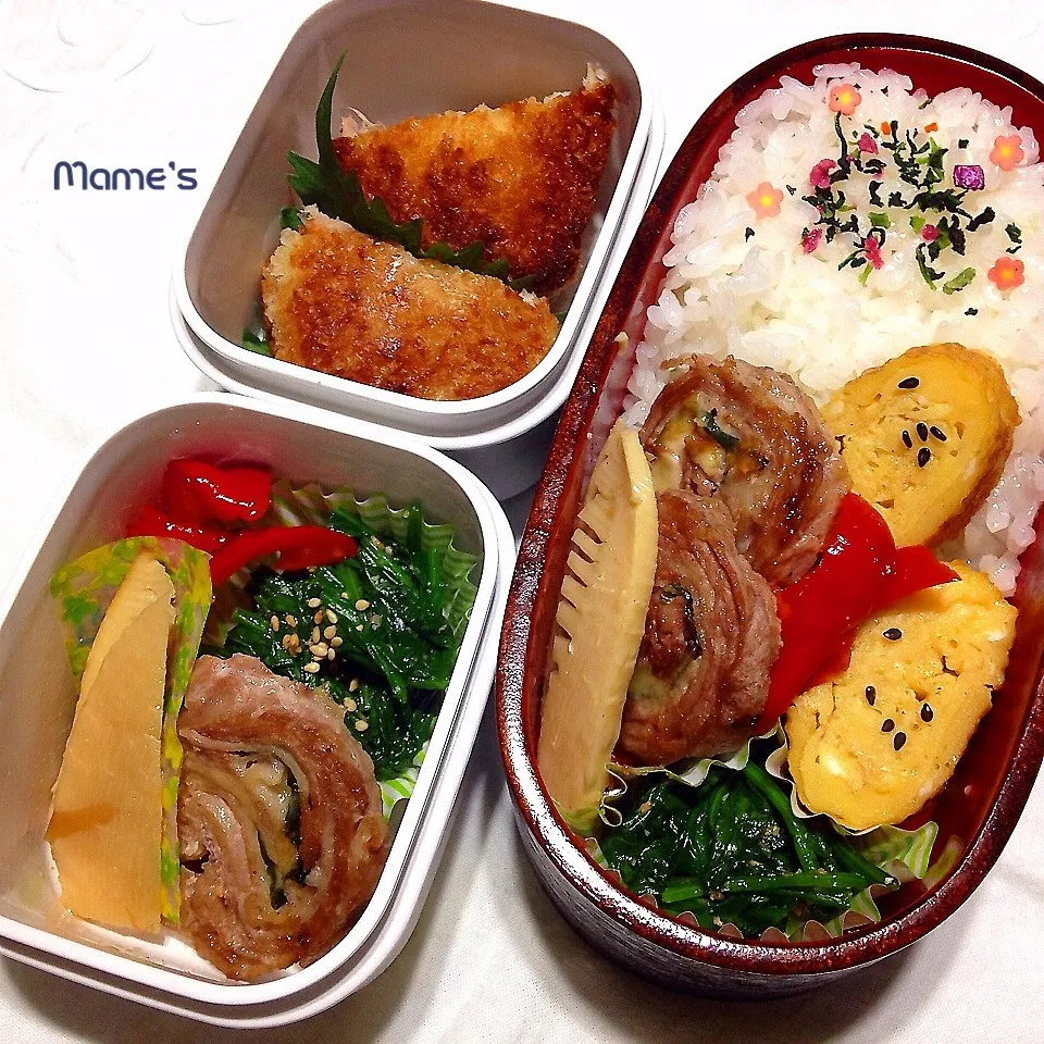 10月22日  2人のお弁当…かな？|豆子さん