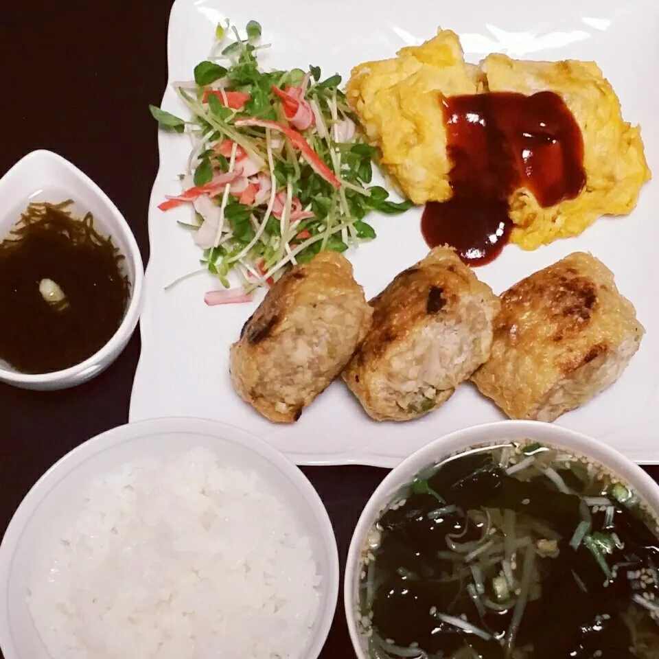 Snapdishの料理写真:きつね餃子|Yukiさん