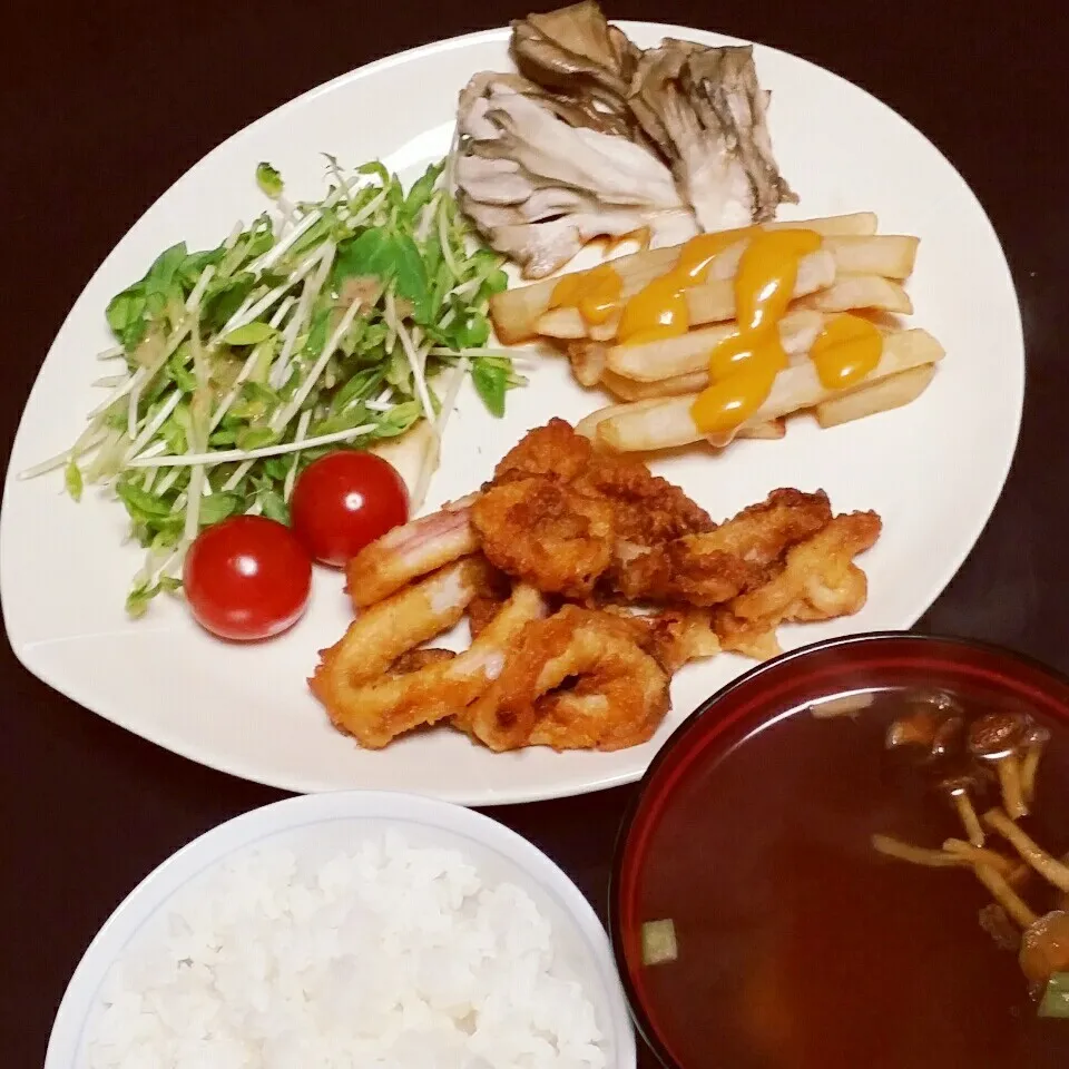 Snapdishの料理写真:イカの唐揚げ|Yukiさん