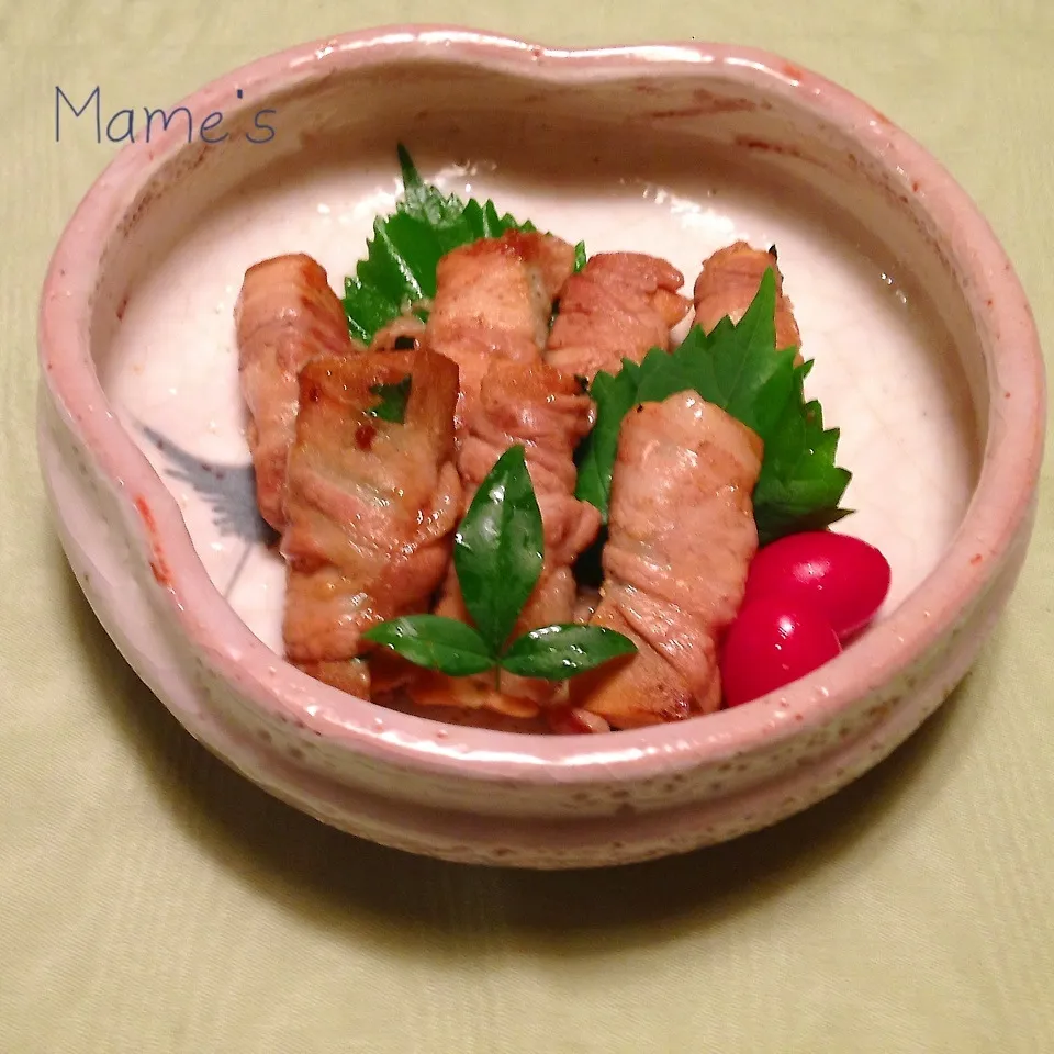 こぶたのスーさんの高野豆腐のチーズ肉巻き♪|豆子さん