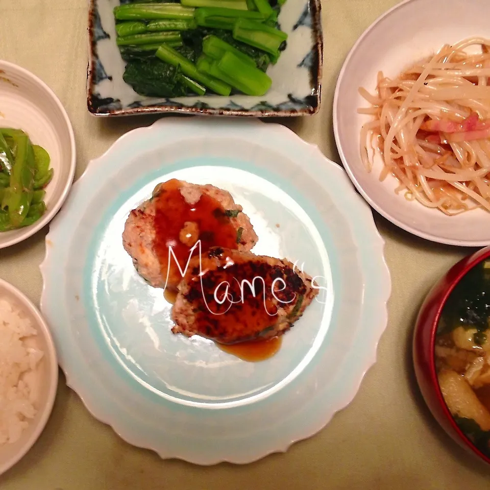 豆腐ハンバーグ♬|豆子さん