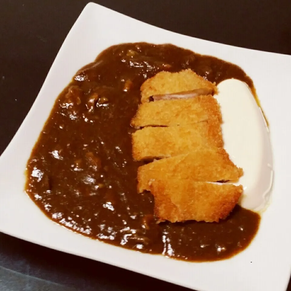 Snapdishの料理写真:🌼豆腐カツカレー|Yukiさん