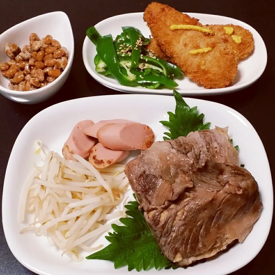 厚揚げの牛肉巻きポン酢がけ|Yukiさん