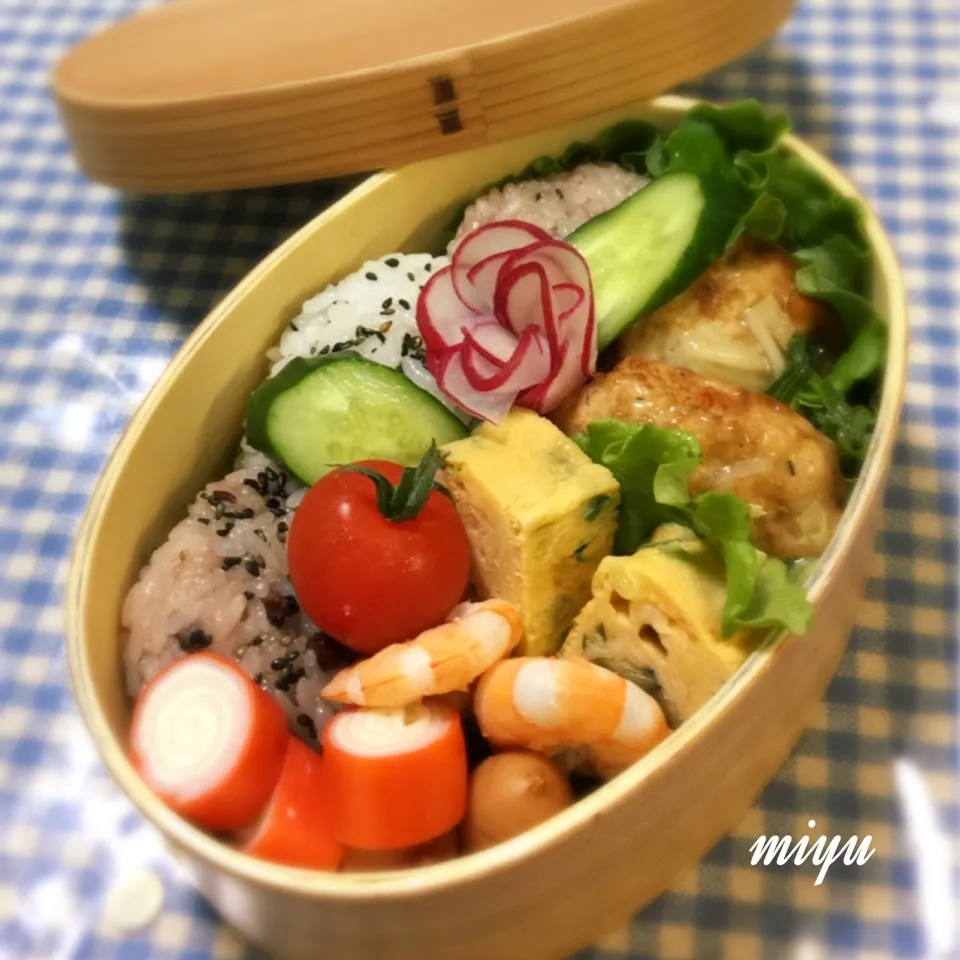 豆腐ハンバーグのお弁当|miyuっちさん