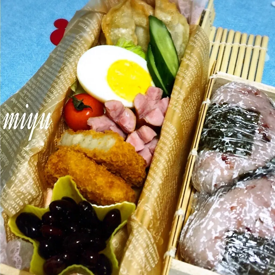 黒豆沢山弁当|miyuっちさん