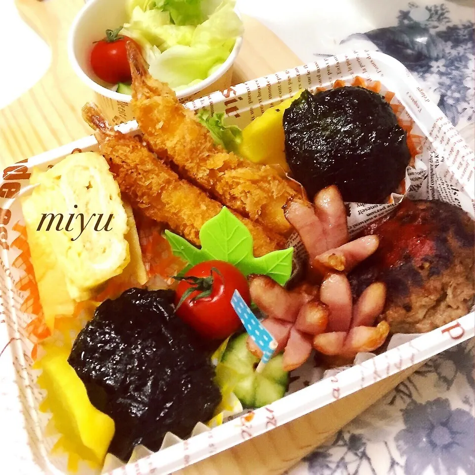 パパにお子様ランチ弁当|miyuっちさん