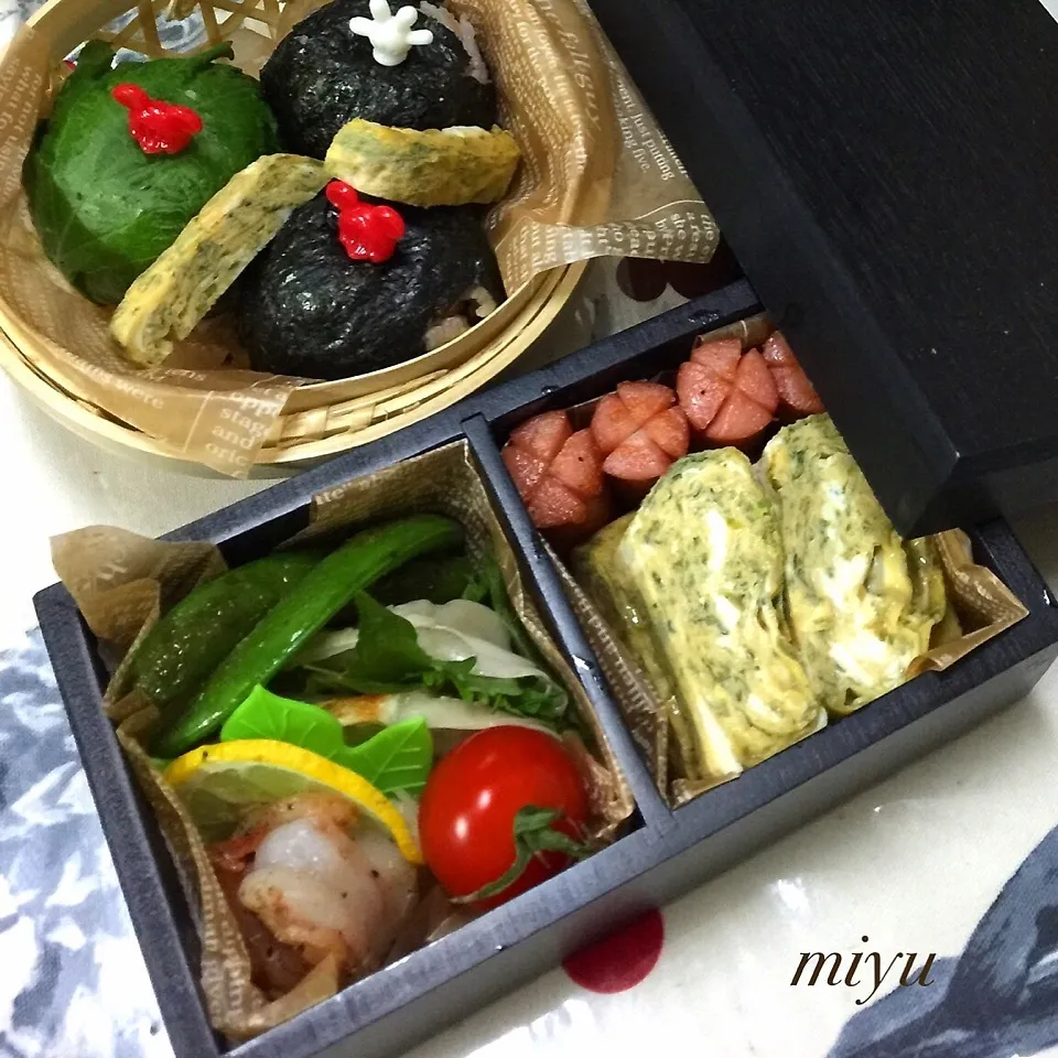 Snapdishの料理写真:玉子焼きメインのお弁当！|miyuっちさん