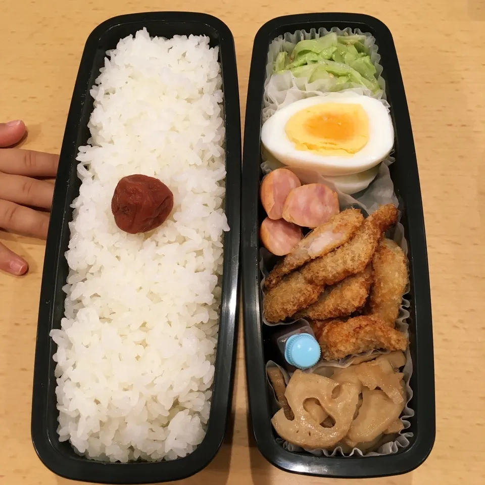 Snapdishの料理写真:オット弁当0807|hisakoさん