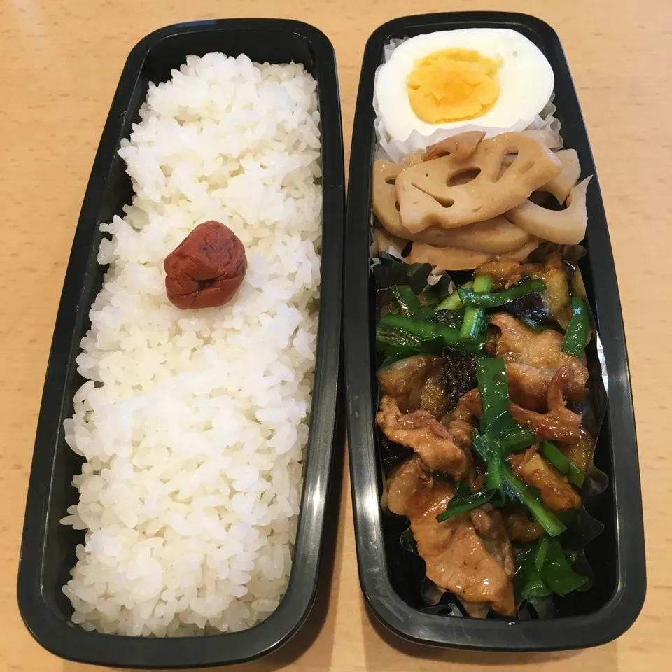 Snapdishの料理写真:オット弁当0806|hisakoさん