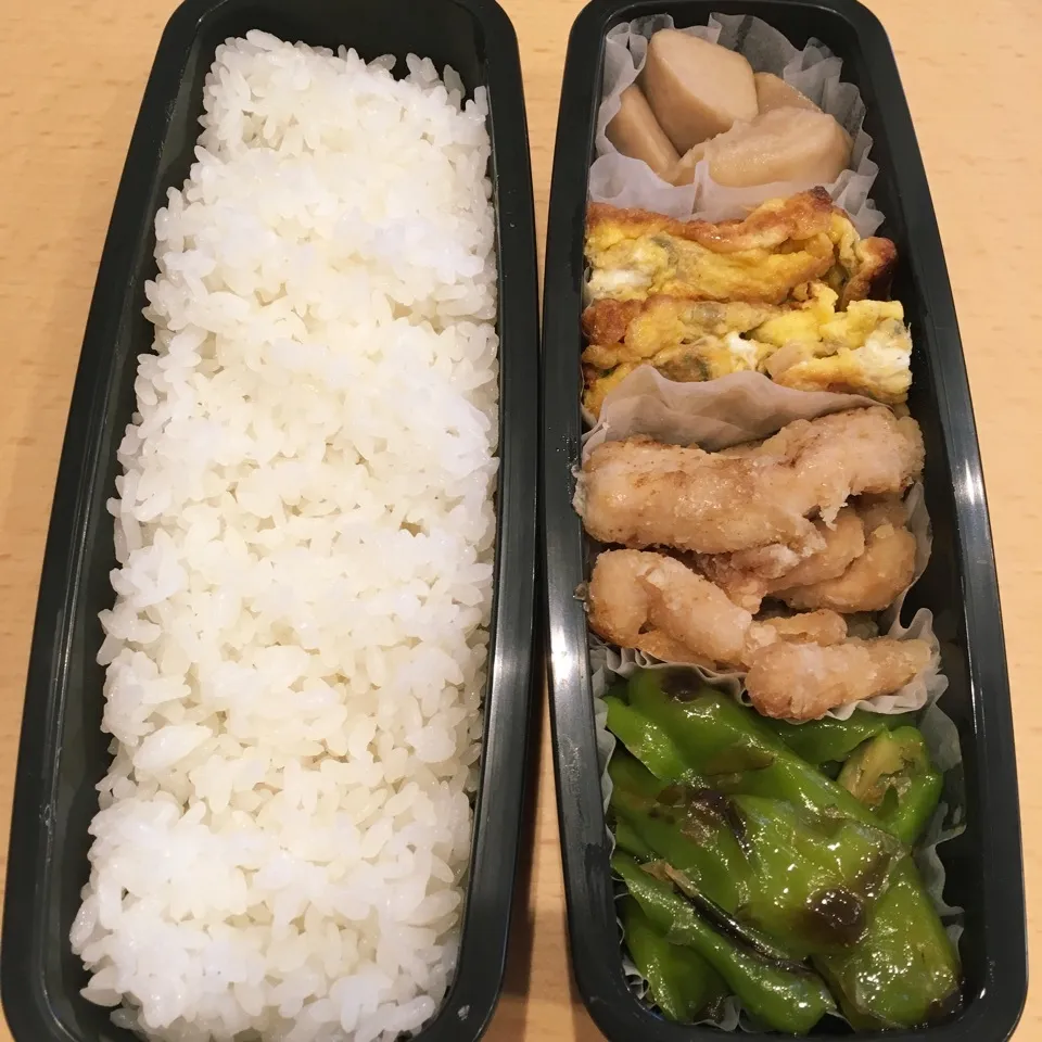 Snapdishの料理写真:オット弁当0803|hisakoさん