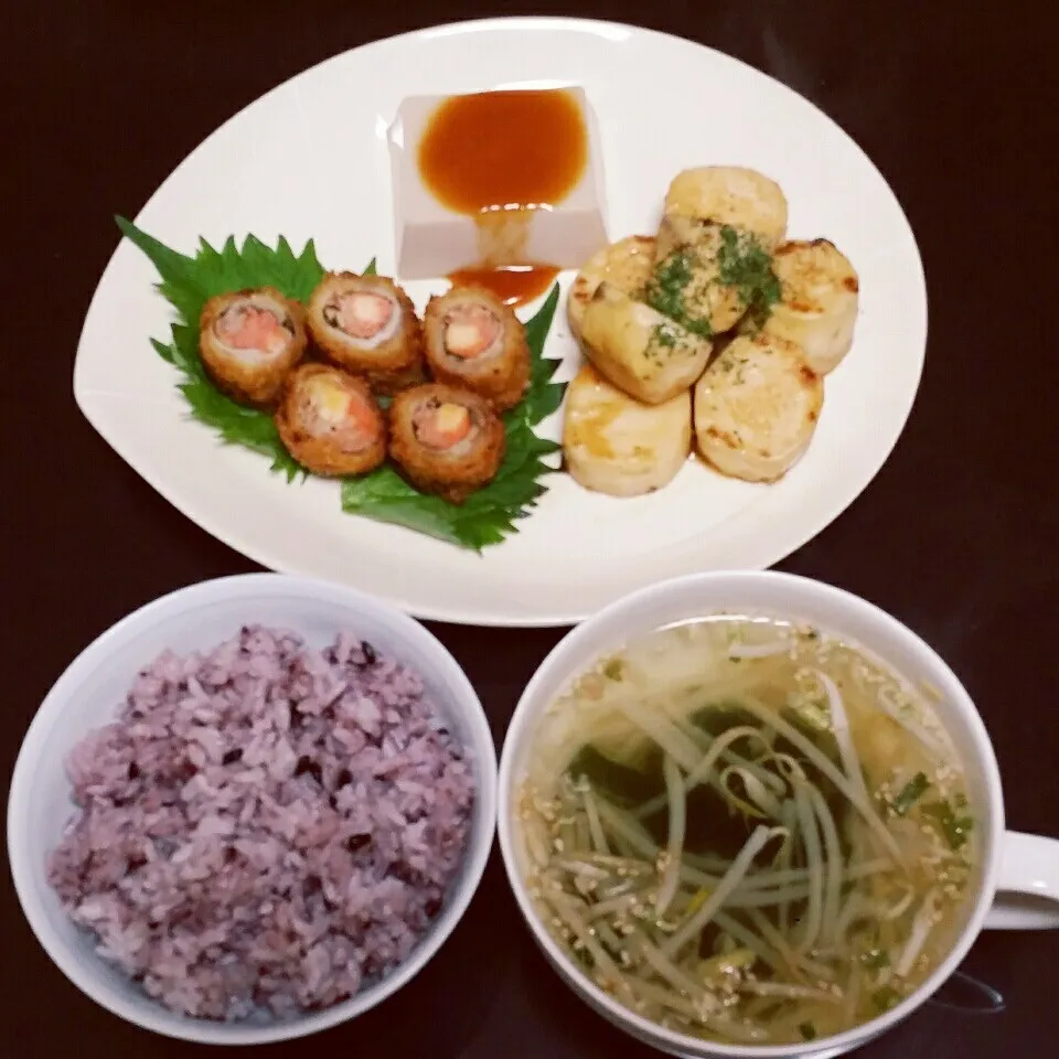 明太子とチーズと青紫蘇の豚肉ロールカツ|Yukiさん