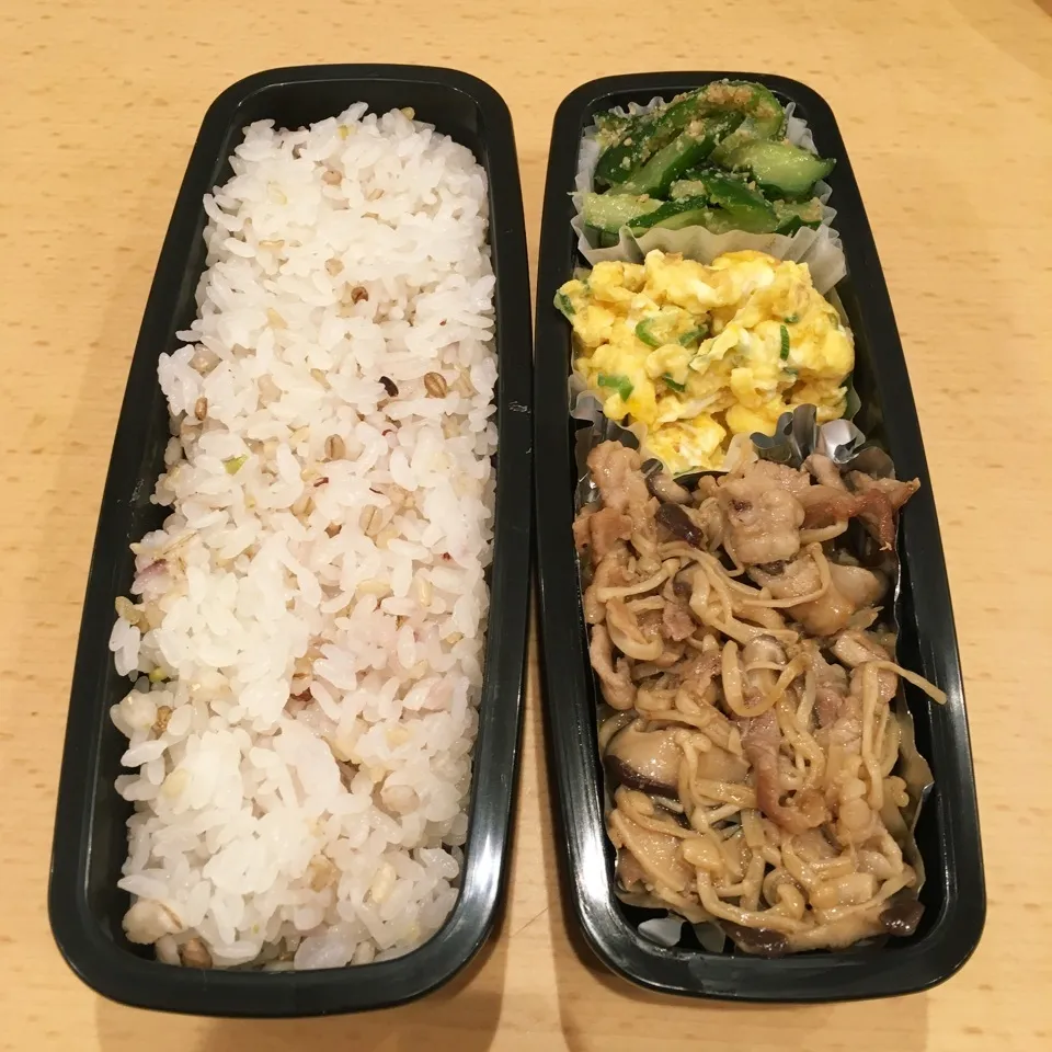 Snapdishの料理写真:オット弁当0507|hisakoさん