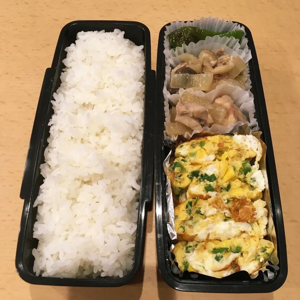 Snapdishの料理写真:オット弁当0110|hisakoさん