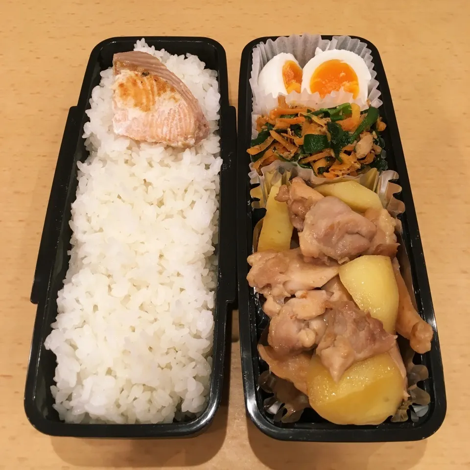 Snapdishの料理写真:オット弁当0104|hisakoさん