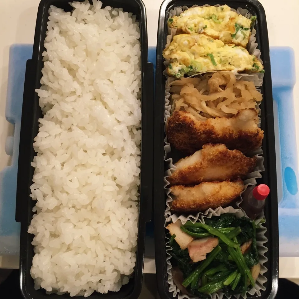 Snapdishの料理写真:オット弁当1025|hisakoさん