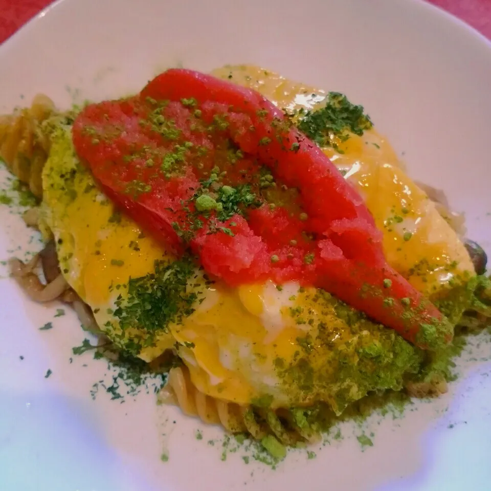 2度楽しめちゃう👌ふわとろ✨たらこオムライス|@きなこさん