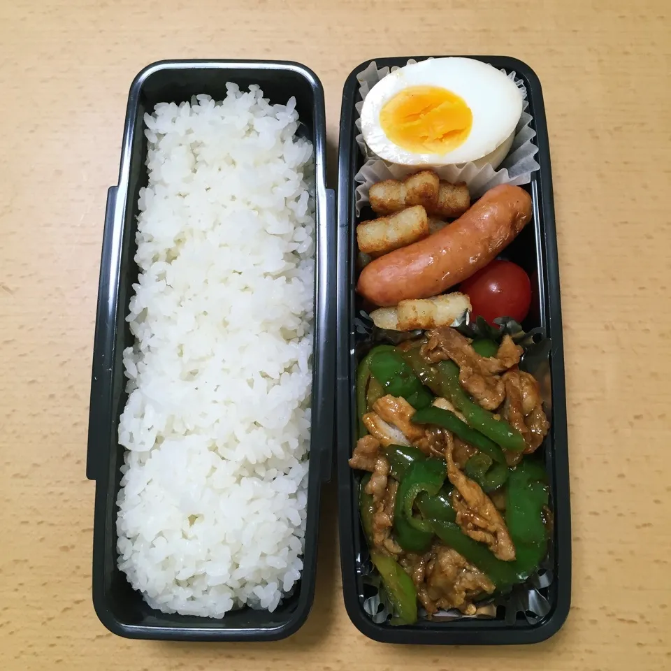 Snapdishの料理写真:オット弁当0817|hisakoさん