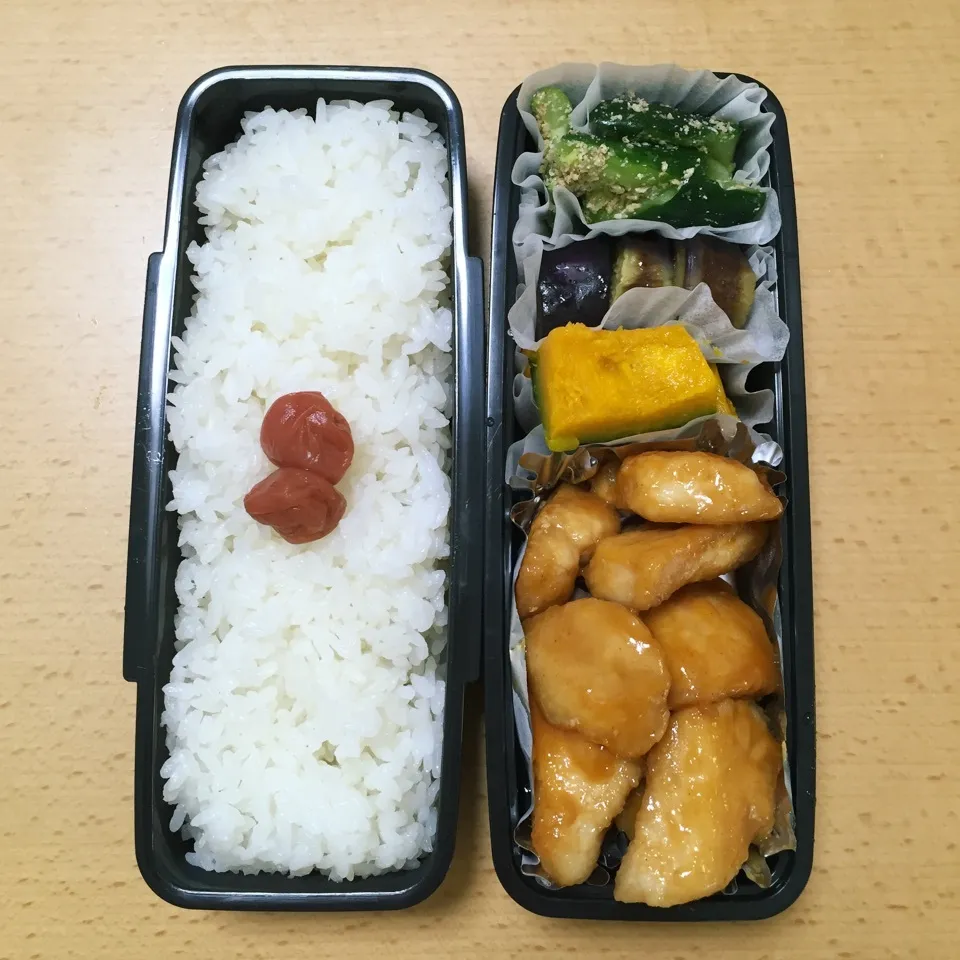 Snapdishの料理写真:オット弁当0718|hisakoさん