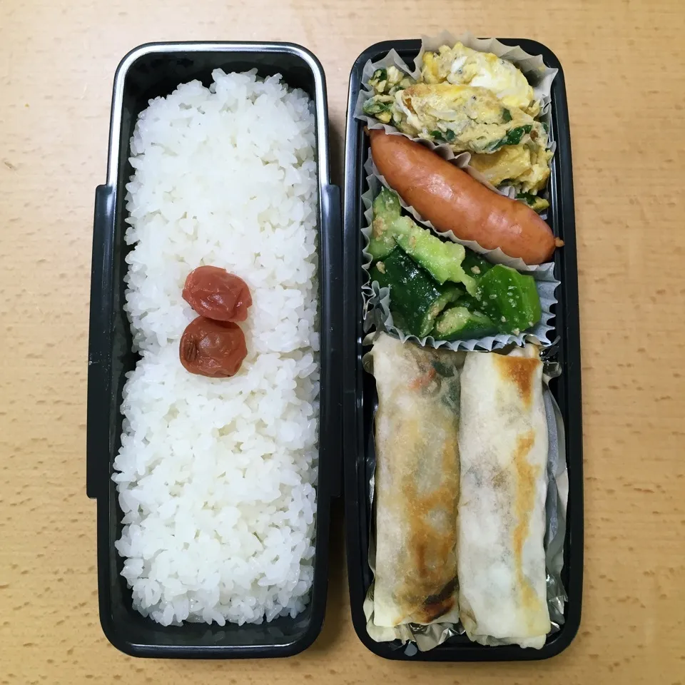 Snapdishの料理写真:オット弁当0710|hisakoさん