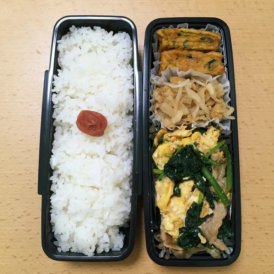 Snapdishの料理写真:オット弁当0623|hisakoさん