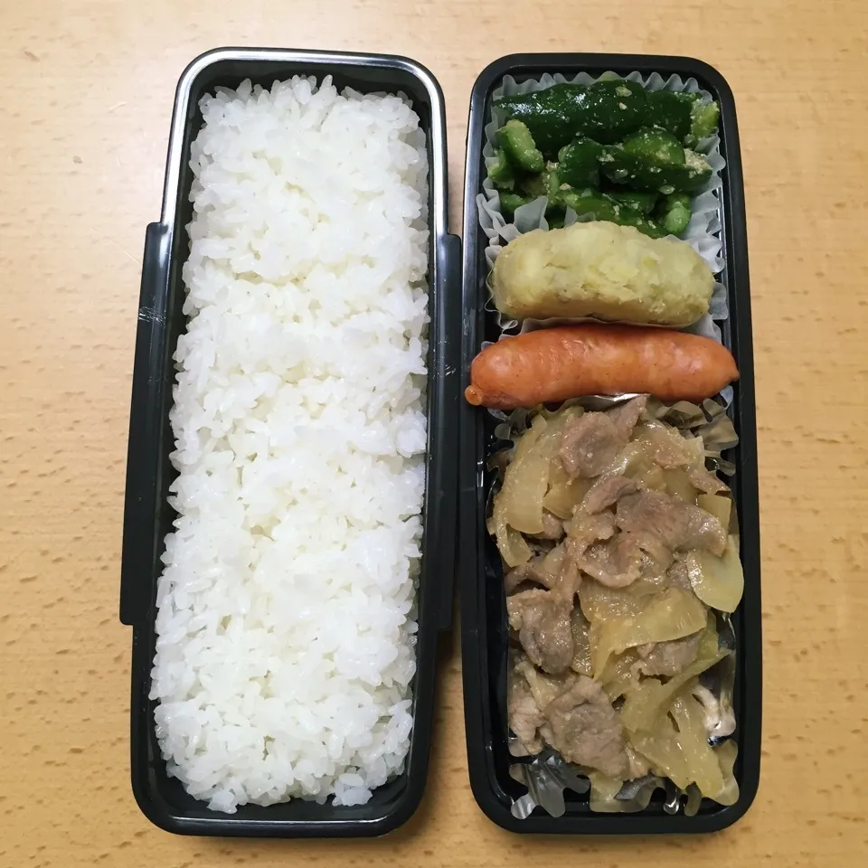 Snapdishの料理写真:オット弁当0412|hisakoさん