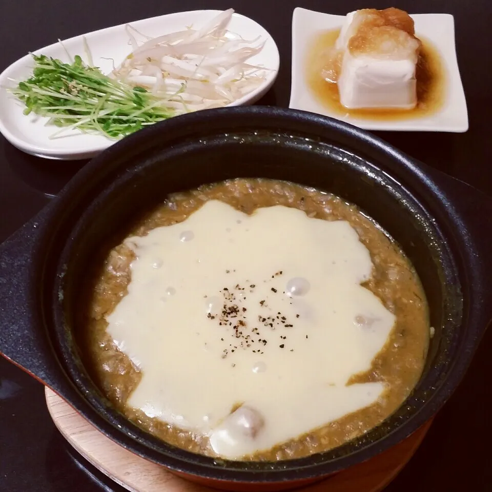 チーズカレー雑炊|Yukiさん