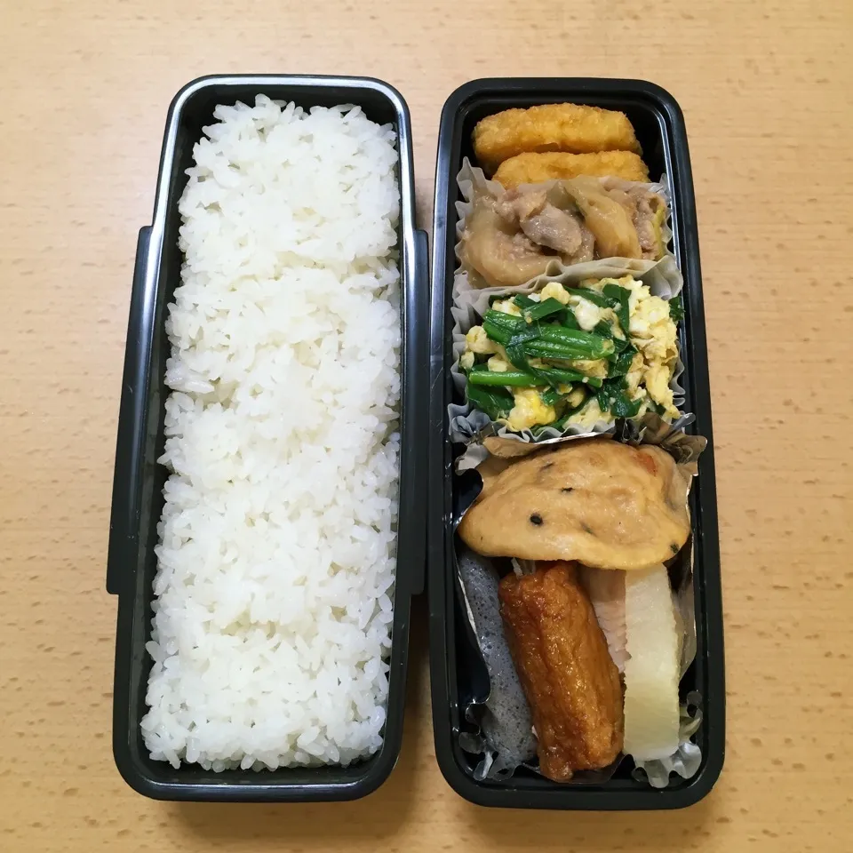 Snapdishの料理写真:オット弁当0201|hisakoさん