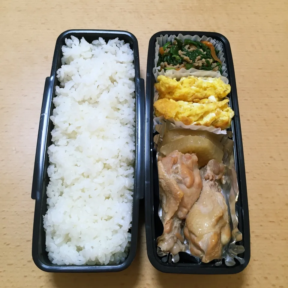 Snapdishの料理写真:オット弁当0123|hisakoさん