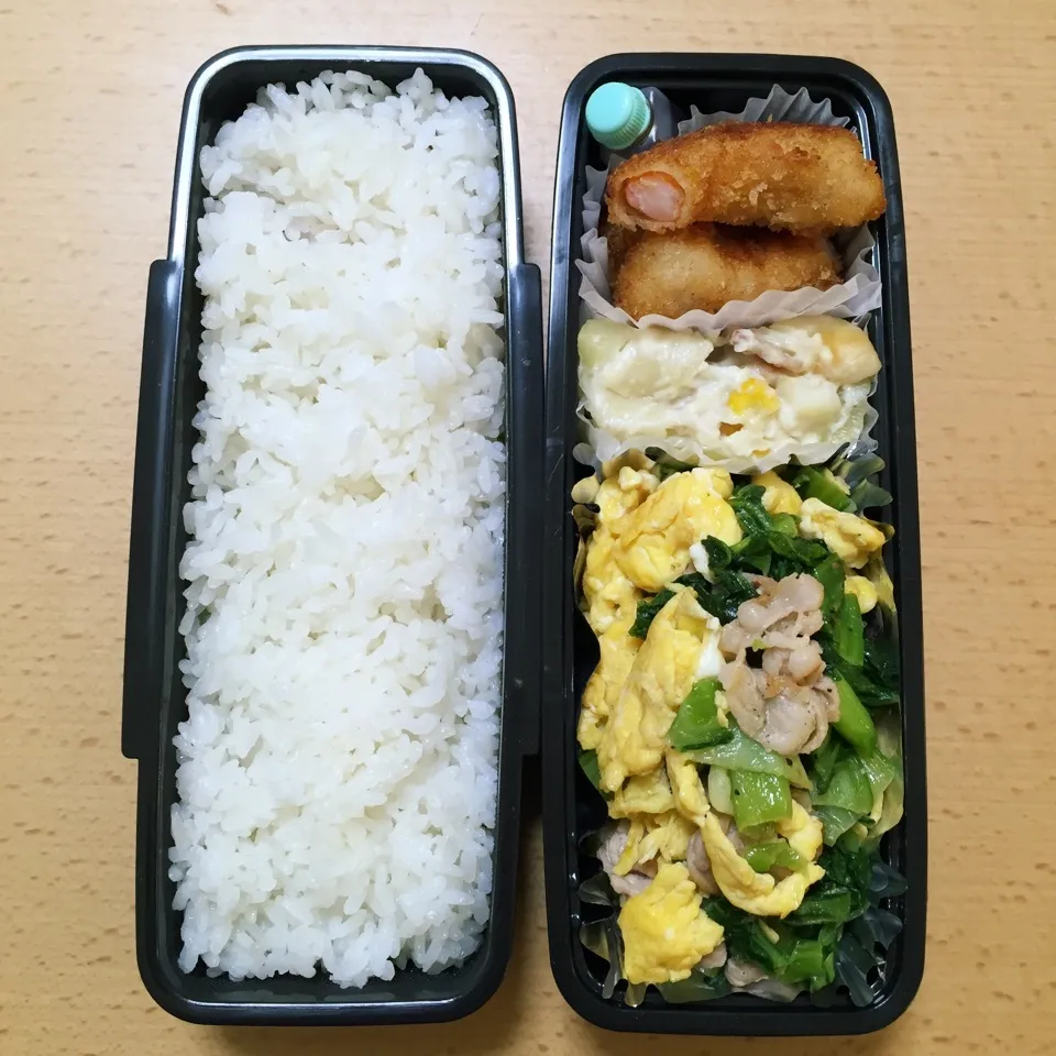 Snapdishの料理写真:オット弁当0112|hisakoさん