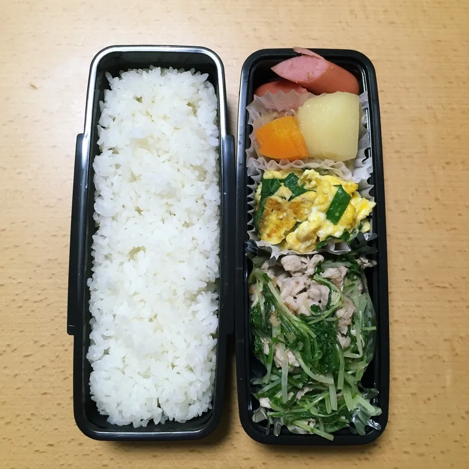 Snapdishの料理写真:オット弁当0110|hisakoさん