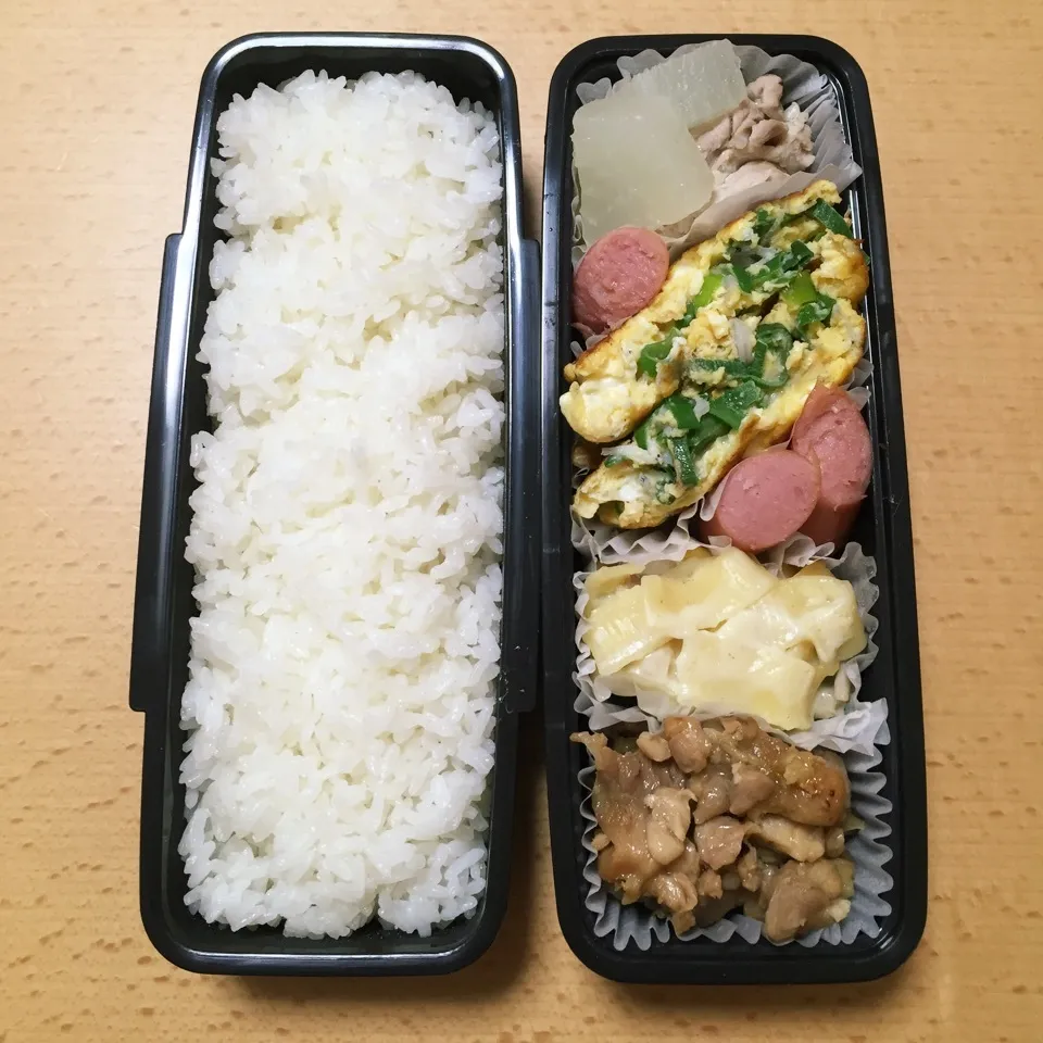 Snapdishの料理写真:オット弁当0105|hisakoさん