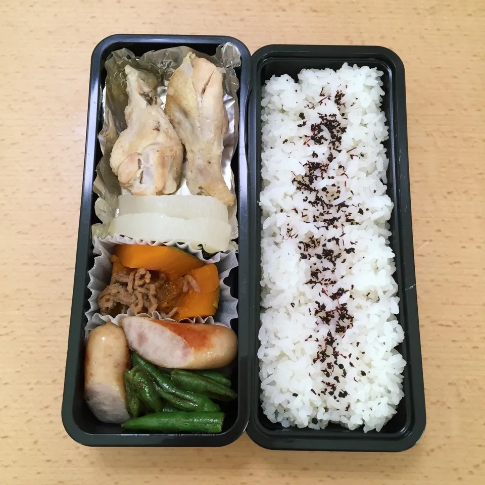 Snapdishの料理写真:オット弁当1104|hisakoさん