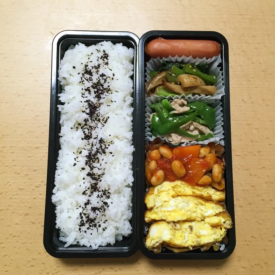 Snapdishの料理写真:オット弁当1102|hisakoさん