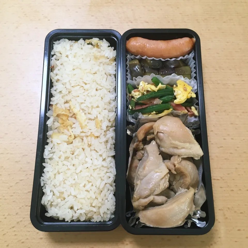 Snapdishの料理写真:オット弁当0907|hisakoさん