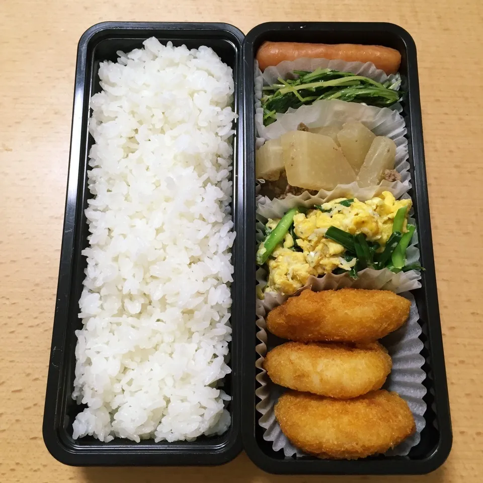 Snapdishの料理写真:オット弁当0609|hisakoさん