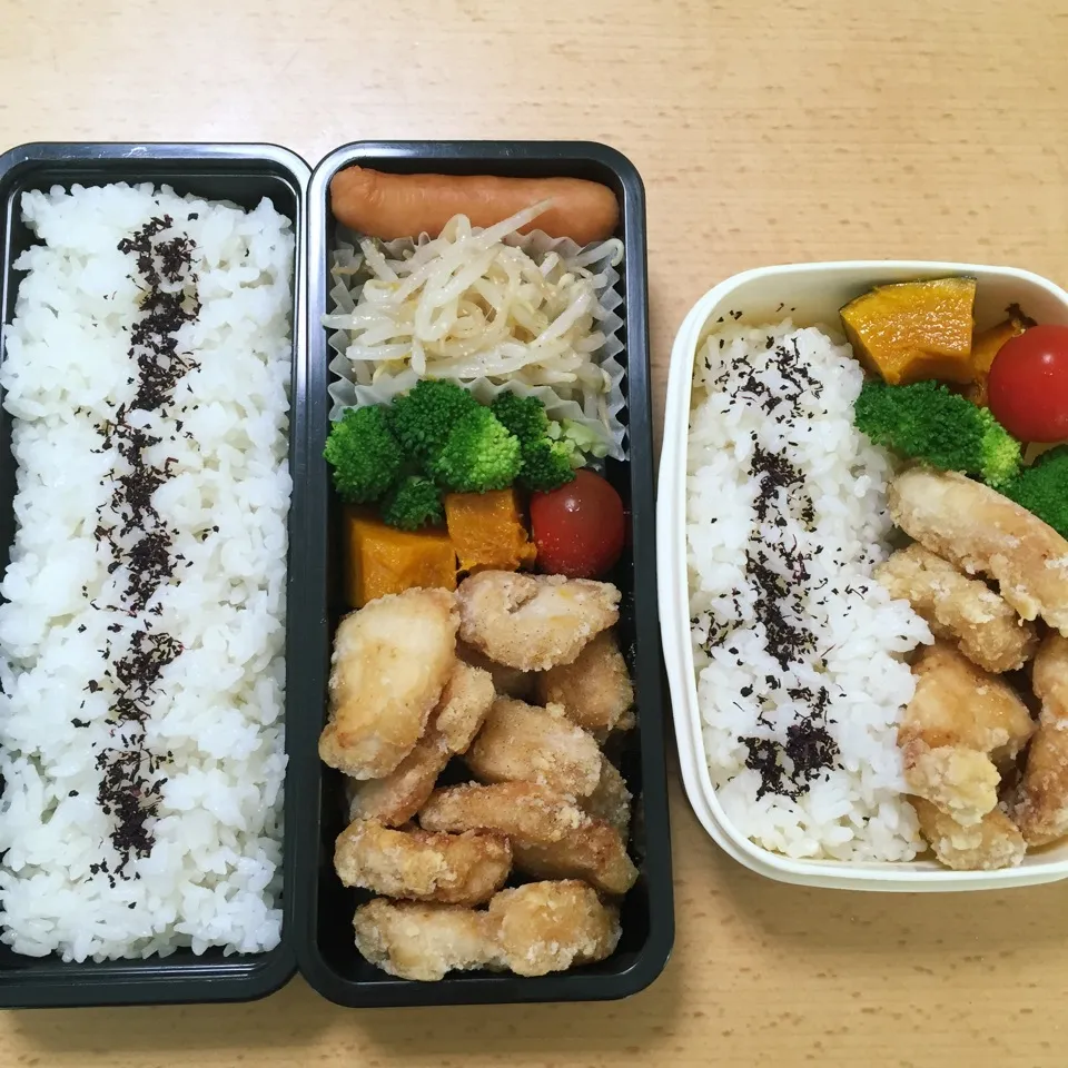 Snapdishの料理写真:オット弁当&自分弁当0531|hisakoさん