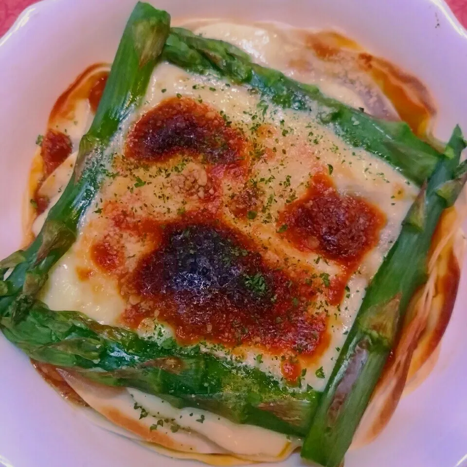 餃子の皮＆豆腐でヘルシーなラザニア|@きなこさん