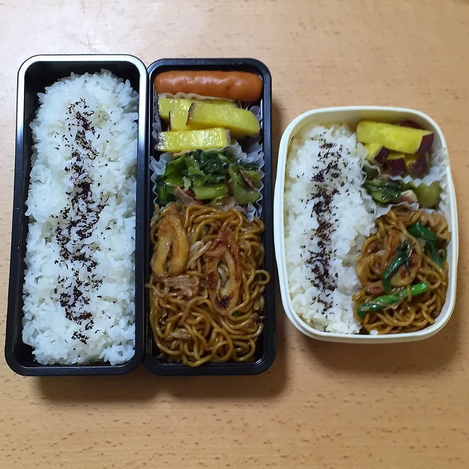 Snapdishの料理写真:オット弁当&自分弁当0209|hisakoさん