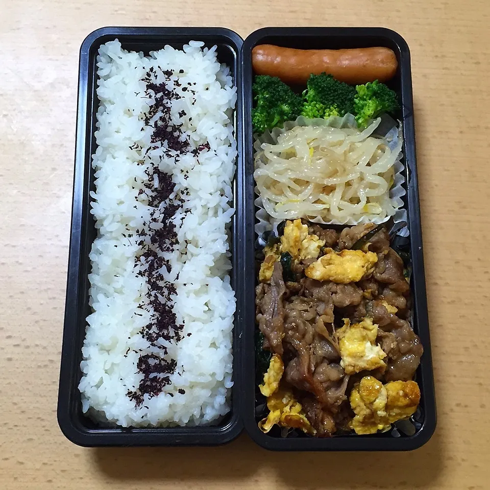 Snapdishの料理写真:オット弁当0112|hisakoさん