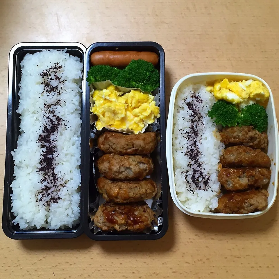 Snapdishの料理写真:オット弁当&自分弁当1215|hisakoさん