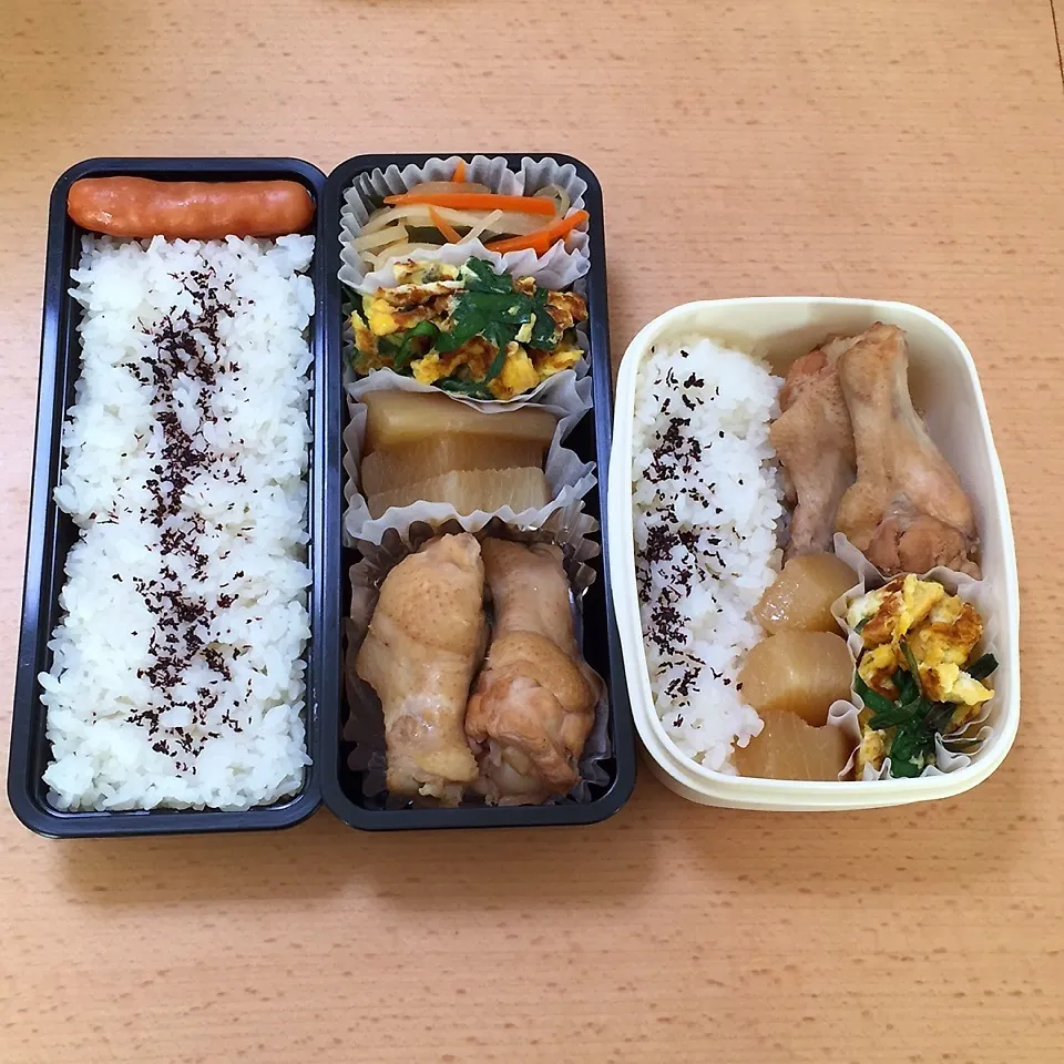 オット弁当&自分弁当1208|hisakoさん