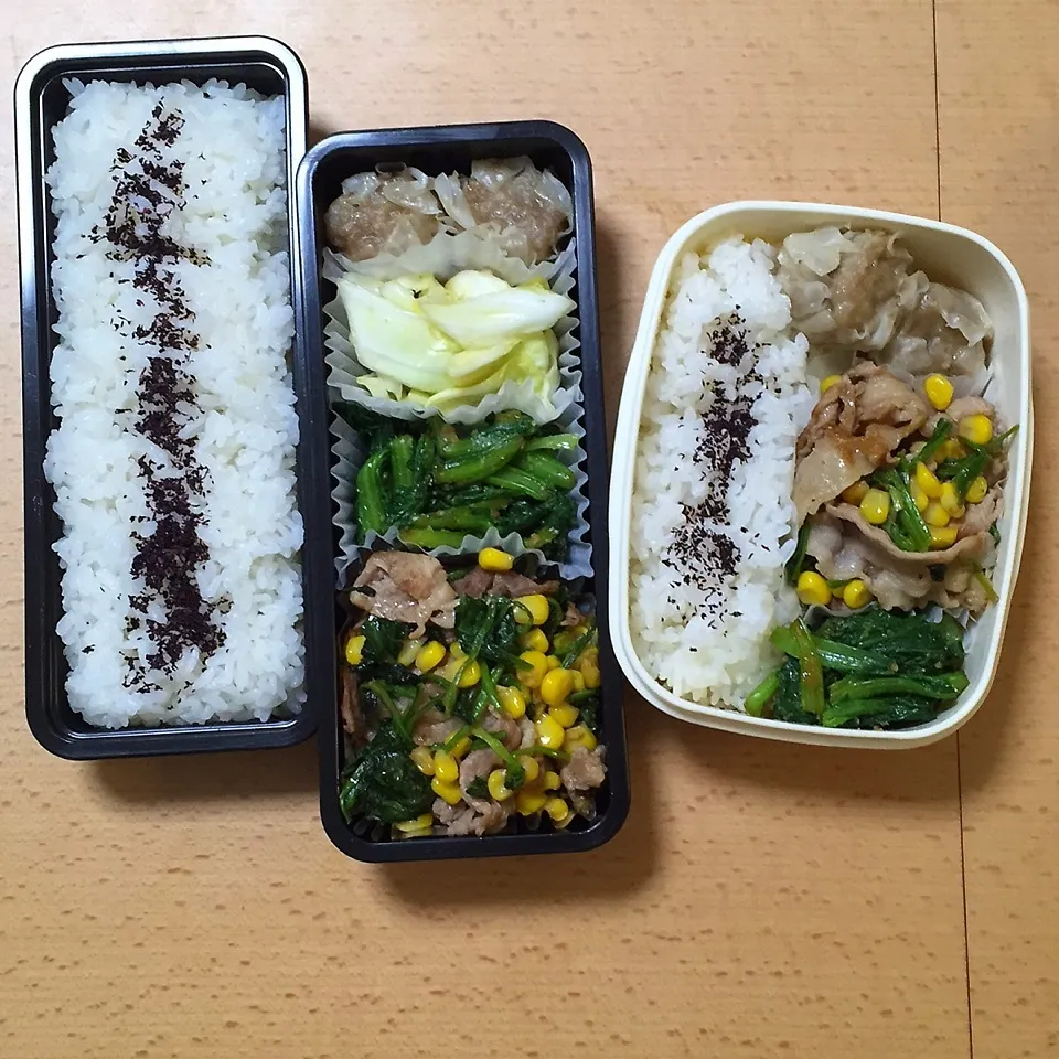 Snapdishの料理写真:オット弁当&自分弁当1126|hisakoさん