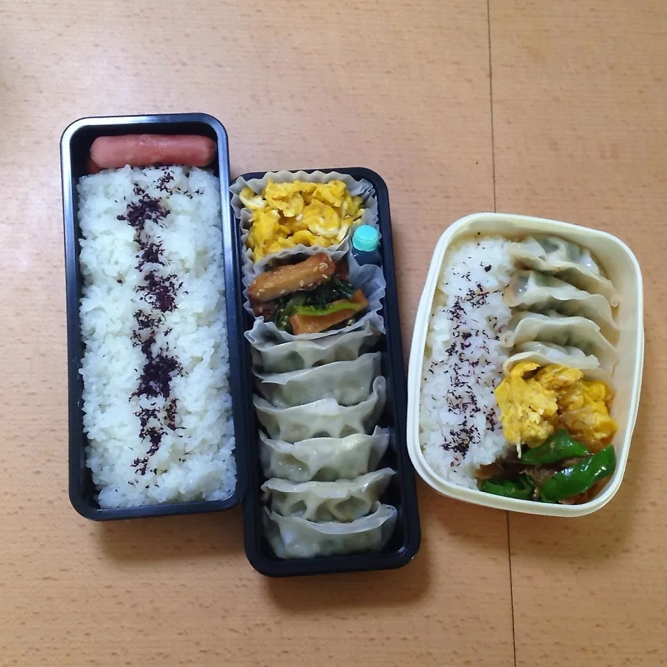 Snapdishの料理写真:オット弁当&自分弁当1015|hisakoさん