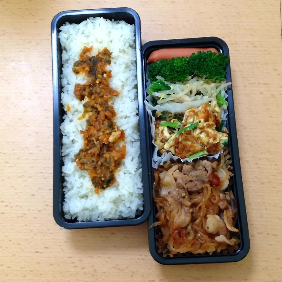 Snapdishの料理写真:オット弁当0928|hisakoさん